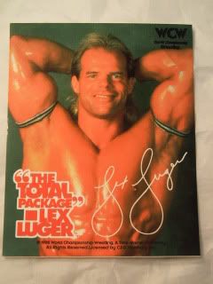 Lex Luger Total Package NWO WCW Sticker