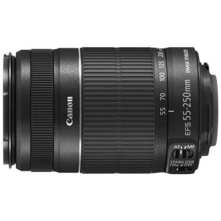 New Canon EF s 55 mm 250 mm F 4 0 5 6 Is II Lens