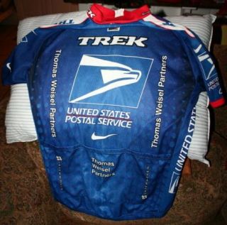 CYCLING JERSEY NIKE AUTHENTIC MADE IN ITALY LARGE LANCE ARMSTRONG