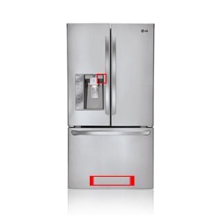 30 7 CU ft Super Capacity French Door Refrigerator LFX31925ST
