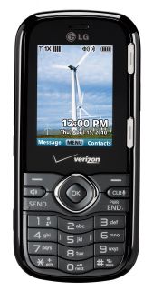 Verizon LG Cosmo Black Messaging Cell Phone LG VN250 Full Slide Out