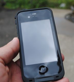 Lifeproof Case Apple iPhone 4 4S Black Waterproof 