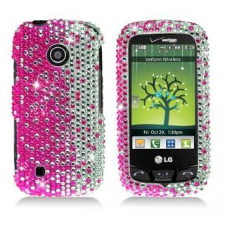 50 Case Bling Diamond Cover for Verizon LG Cosmos Touch VN270