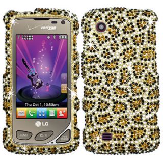 Crystal Faceplate Hard Case Cover LG Chocolate Touch VX8575