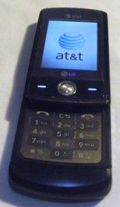 LG at T CU720 Shine Camera Cell Phone Good Working Condition