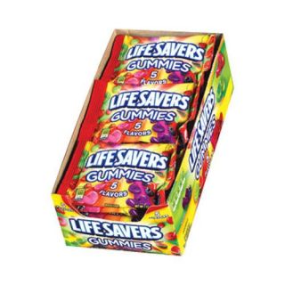 Lifesavers Gummies Original 5 Flavor 18 Count 2oz Packs Bulk Box