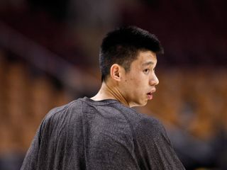 Jeremy Lin Game Worn Used New York Knicks Practice Shirt RARE