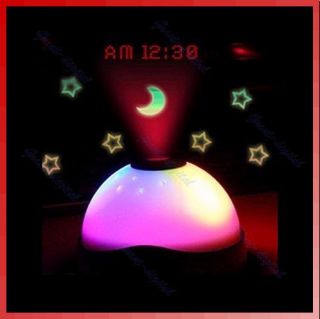 Color Change LED Magic Digital Projection Alarm Clock