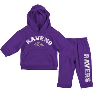 Baltimore Ravens Kids 4 7 Purple Pullover Fleece Hoodie Pant Set