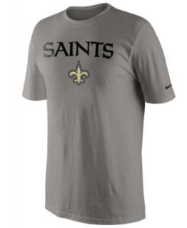 Nike NFL T Shirt, New Orleans Saints Glove Lock Up Football Tee   Mens