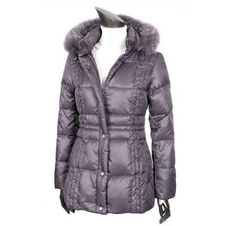 Ililily New Ultra Lightweight Padded Hip Length Down Jackets Coat Duck