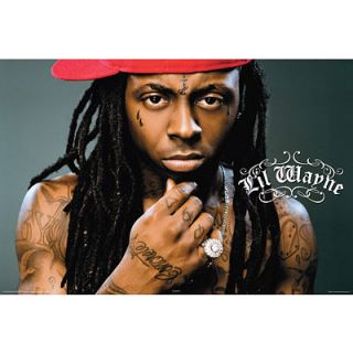 Lil Wayne Tattoos Poster Carter Rebirth Tats Lollipop