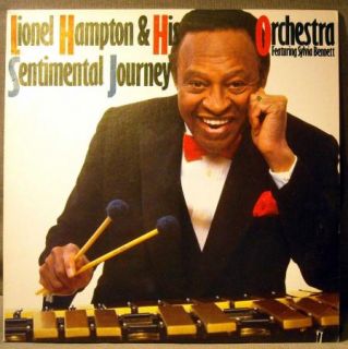 Lionel Hampton Sentimental Journey LP w/ Sylvia Bennett FREE USA