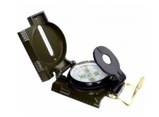 Style Camping Army Sighting Lensatic Compass 3in1 Liquid Filled