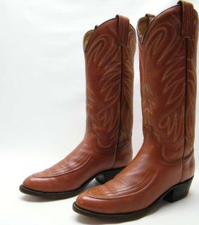 Men Vtg WB Masterson Wrangler Cowboy Western Boots 7 D