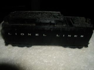 Lionel Train Coal Car Tender Parts or Restore