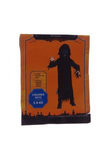 Rubies Boy Skeleton Lord Black Gothic Scary Halloween Costume 4 6X