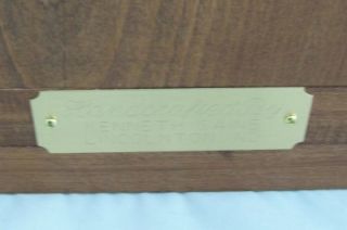 WOODEN MONEY BANK MADE FROM LINCOLNTON, NC POST OFFICE BOX DOOR KEYED