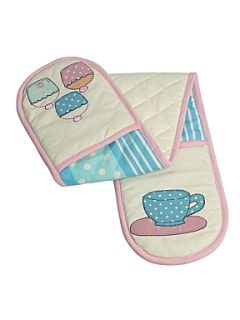 Linea Time for Tea double oven glove   