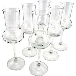 Glasses – Set of 6 2 75 oz Home Bar Glassware Italy Spirits