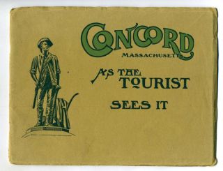 Concord Lexington Mass as A Tourist Sees It 1916