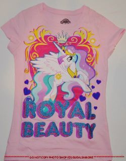 New Girls My Little Pony Crystal Empire Princess Celestia T Shirt Top
