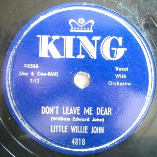 Little Willie John King Blues 78 All Around The World