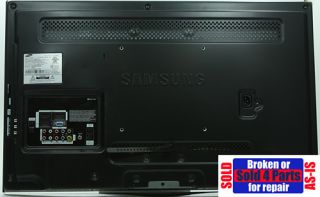 As Is Broken Samsung LN32C540 32 LCD 720P Parts