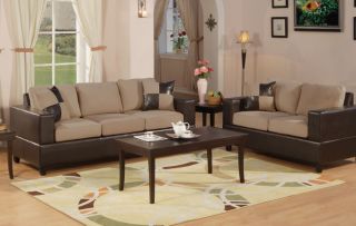 Sofa w and Loveseat Couches Living Room Furniture Set Love Seat