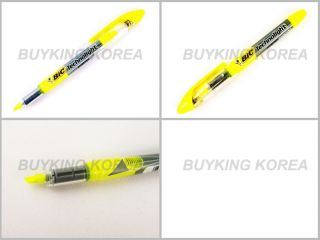 Highlighter Pen Text Book Marker Liner Ink Tank Yellow 1pcs