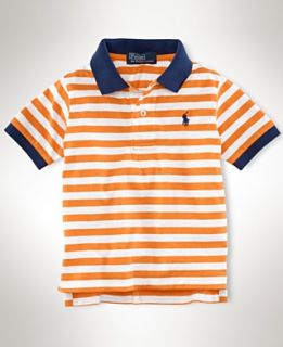 Ralph Lauren Baby Shirt, Baby Boys Striped Collared Polo Shirt