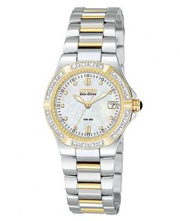 Citizen Watch, Womens Eco Drive Riva Two Tone Stainless Steel