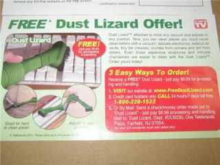 Brand New Lint Lizard Dryer Lint Cleaner as Seen on TV