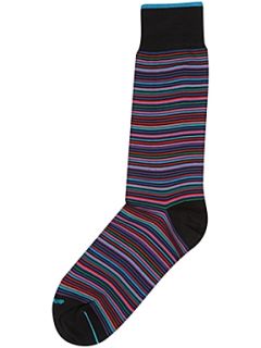 Duchamp Platinum stripe socks Multi Bright   