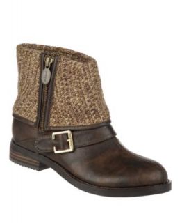 Fergalicious Booties, Macho Faux Shearling Booties