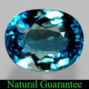 83 Ct Oval Shape Natural London Blue Topaz Gemstone