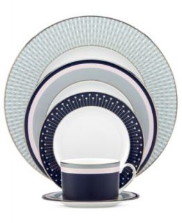 kate spade new york Dinnerware, Mercer Drive Platinum 5 Piece Place