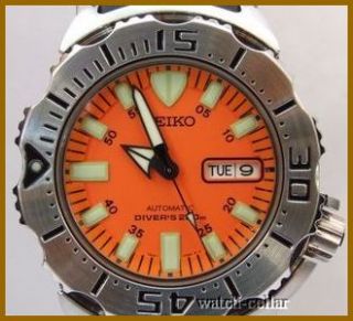 Seiko New Mens Automatic Monster Divers Watch SKX781K3