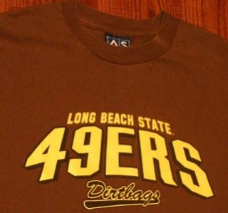 Long Beach State 49ers Dirtbags NCAA T Shirt S