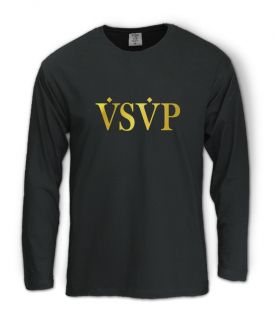 VSVP Long Sleeve T Shirt ASAP Rocky A$AP Mob Hip Hop Comme Des