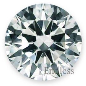 03 Ct I SI2 Round Certified Natural Loose Diamond