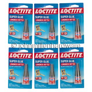 Packs Loctite Super Glue Precision Tip Paper Metal