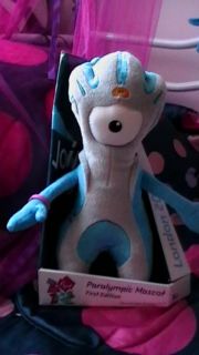 LONDON2012 Paralympic Mascot Collectable First Edition
