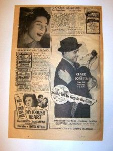 29/1950   Louella O. Parsons   JUNE HAVOC   Clark Gable, Loretta
