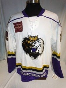 Manchester Monarchs Game issued Hockey Jersey Los Angeles Kings