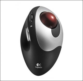 Logitech Cordless Trackman Optical Trackball Mouse