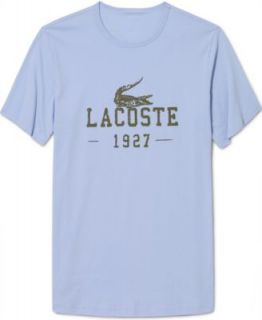 Lacoste Big and Tall T Shirt, Croc Graphic T Shirt   Mens T Shirts