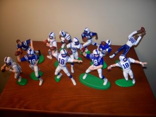 Indianapolis Cots Lot of 12 Opened Starting Lineups Including 5 Peyton