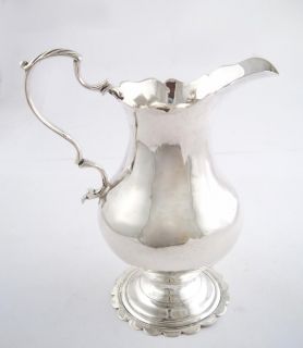 Antique 18c London England Sterling Silver Creamer Dorothy Mills 1762