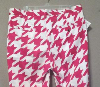 Mens Loudmouth Red Tooth Flat Front Golf Pants